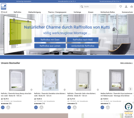 Raffrollo-Onlineshop